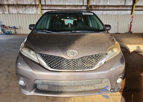 2015 Toyota Sienna Sport from USA, damaged, VIN 5TDXK3DC9FS648618